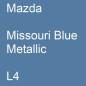 Preview: Mazda, Missouri Blue Metallic, L4.